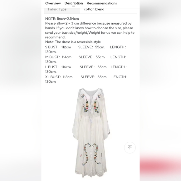 Chic White Floral Maxi Dress- Reversible - Picture 16 of 16